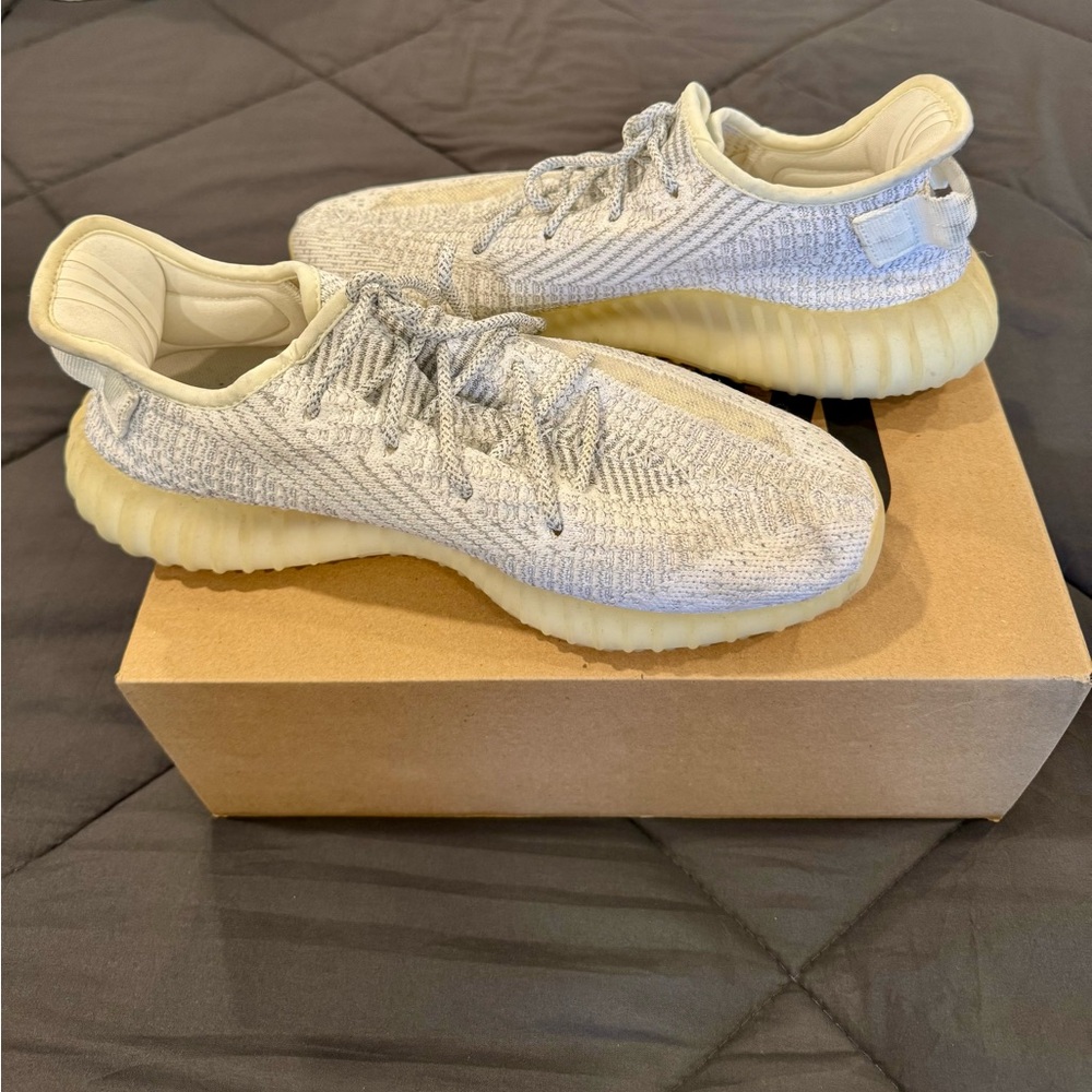 Yeezy Boost 350 V2 in Light Gray and Cream